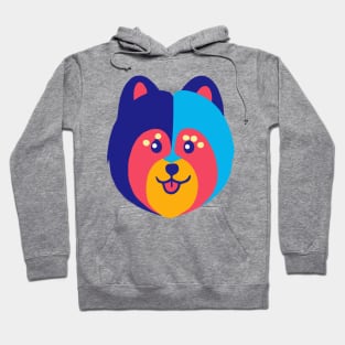 Pomeranian Blue Dog Owner Vintage Funny Pomeranian Kids Hoodie